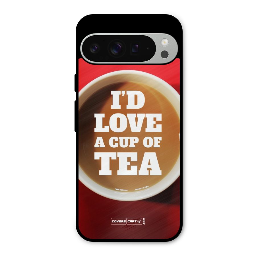 Cup of Tea Metal Back Case for Google Pixel 9 Pro XL
