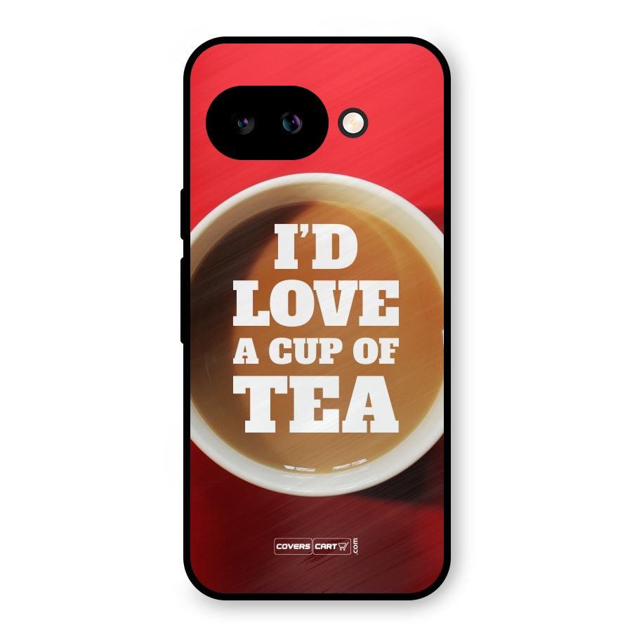 Cup of Tea Metal Back Case for Google Pixel 9a