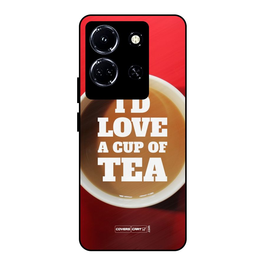 Cup of Tea Metal Back Case for Infinix Note 30 5G