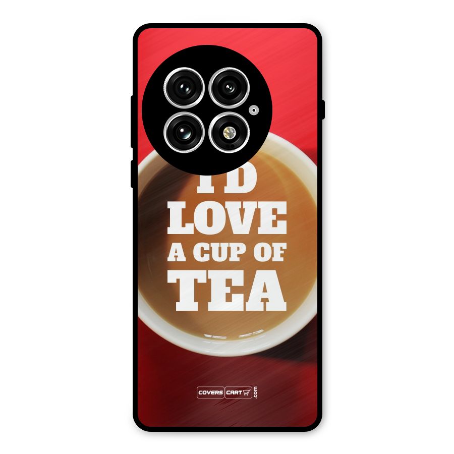 Cup of Tea Metal Back Case for OnePlus 13