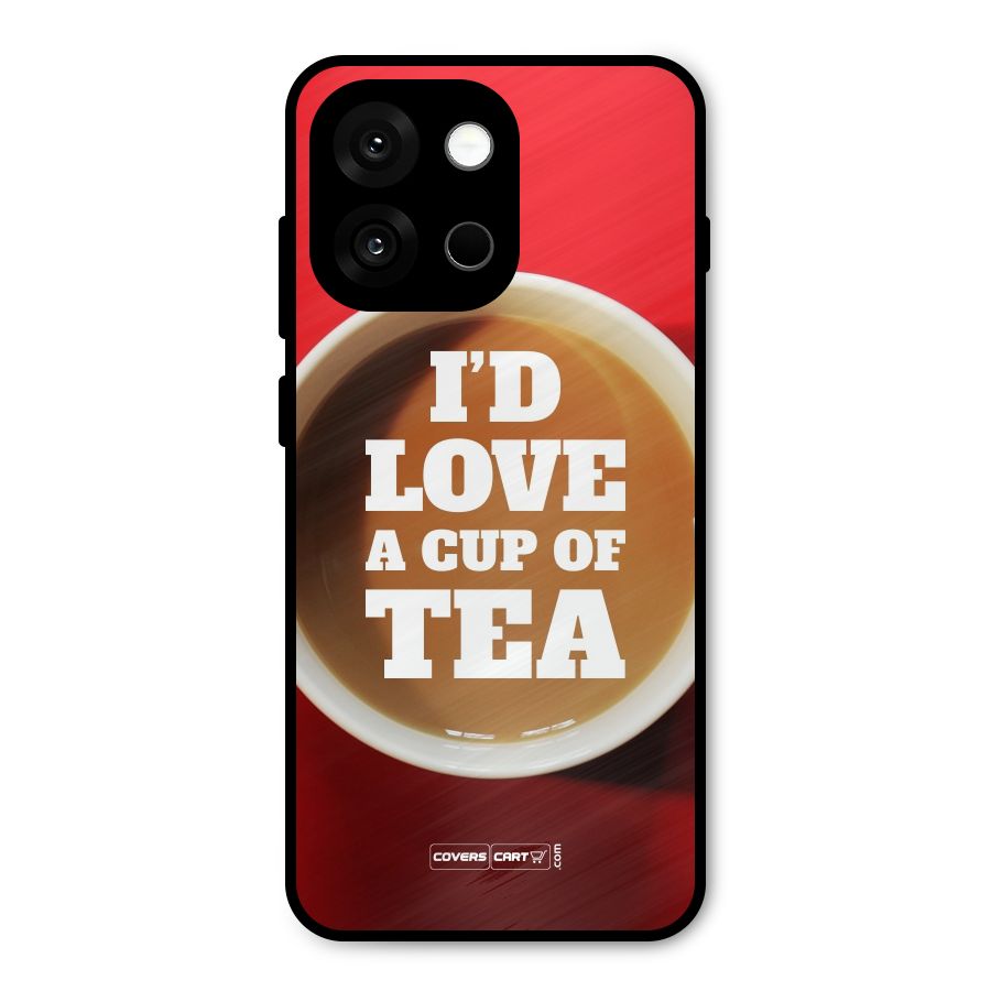 Cup of Tea Metal Back Case for OnePlus 13s
