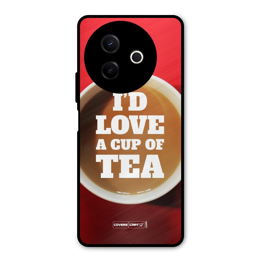 Cup of Tea Metal Back Case for Vivo Y39