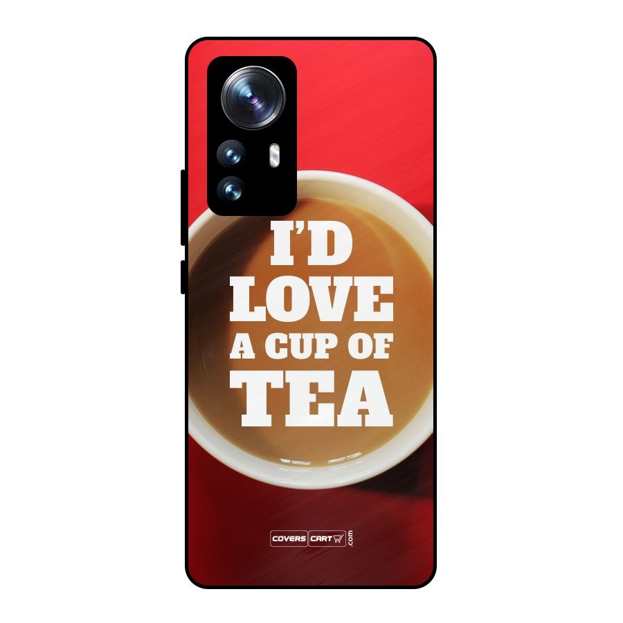 Cup of Tea Metal Back Case for Xiaomi 12 Pro