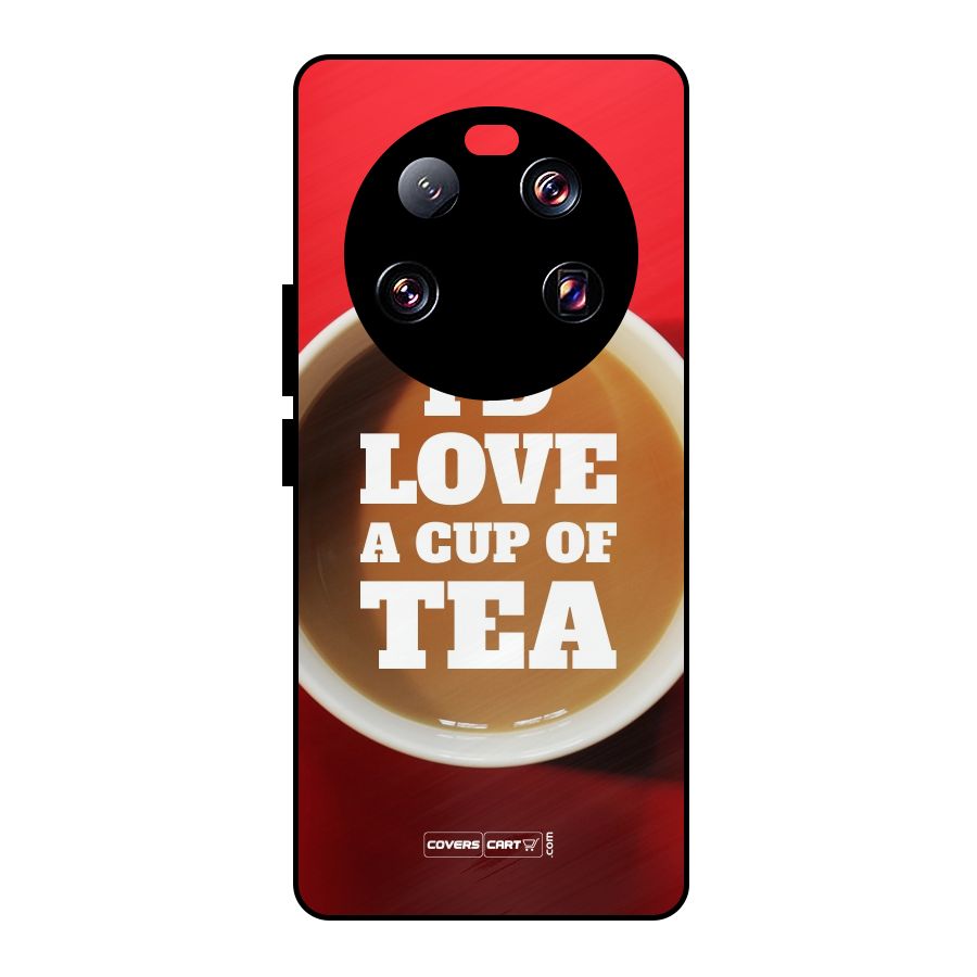 Cup of Tea Metal Back Case for Xiaomi 13 Ultra