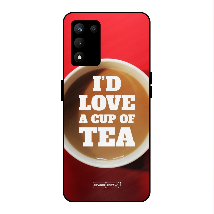 Cup of Tea Metal Back Case for realme 9 5G SE