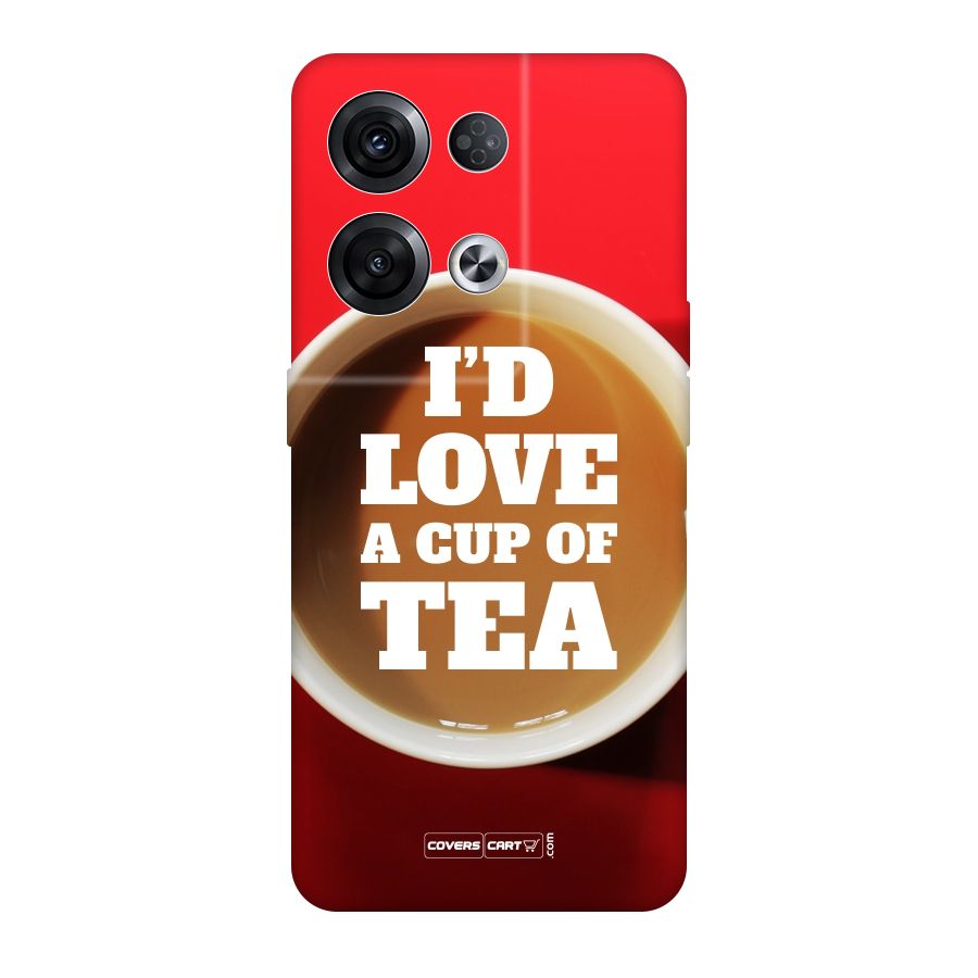 Cup of Tea Original Polycarbonate Back Case for Oppo Reno8 Pro 5G