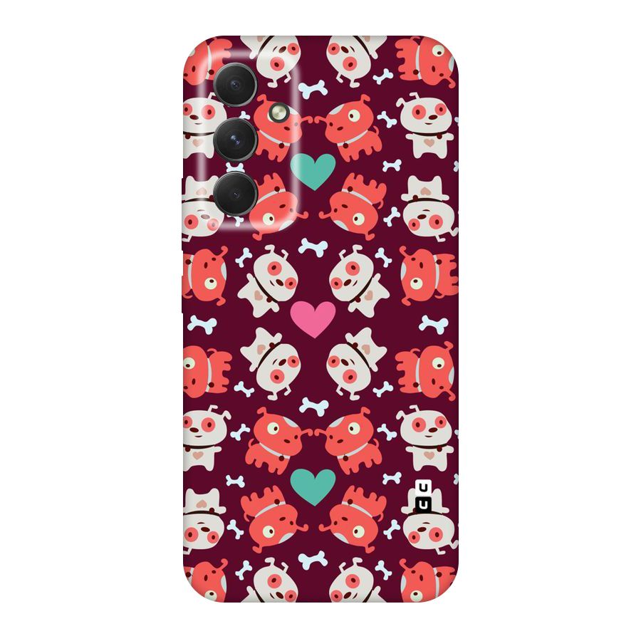 Cut Dog Design Original Polycarbonate Back Case for Galaxy A54
