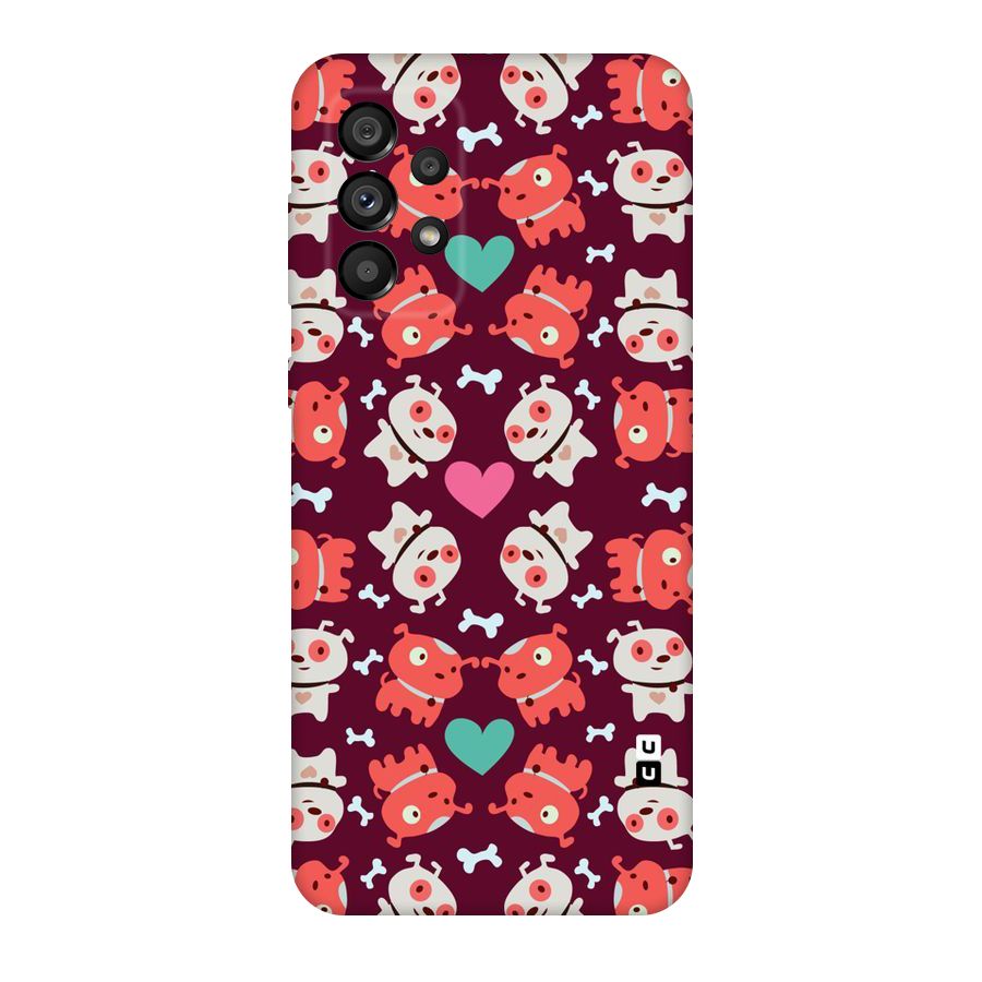 Cut Dog Design Original Polycarbonate Back Case for Galaxy A73 5G