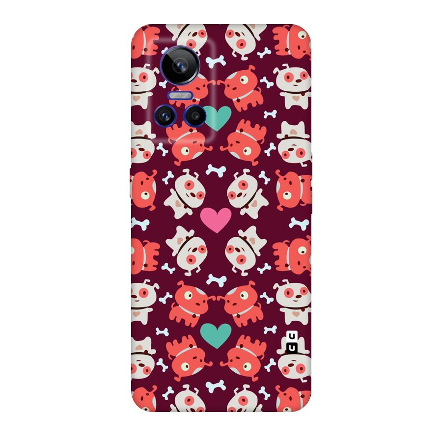 Cut Dog Design Original Polycarbonate Back Case for Realme GT Neo 3