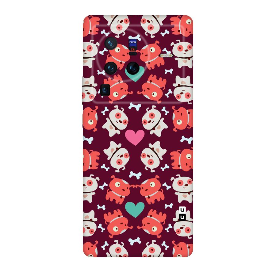 Cut Dog Design Original Polycarbonate Back Case for Vivo X80