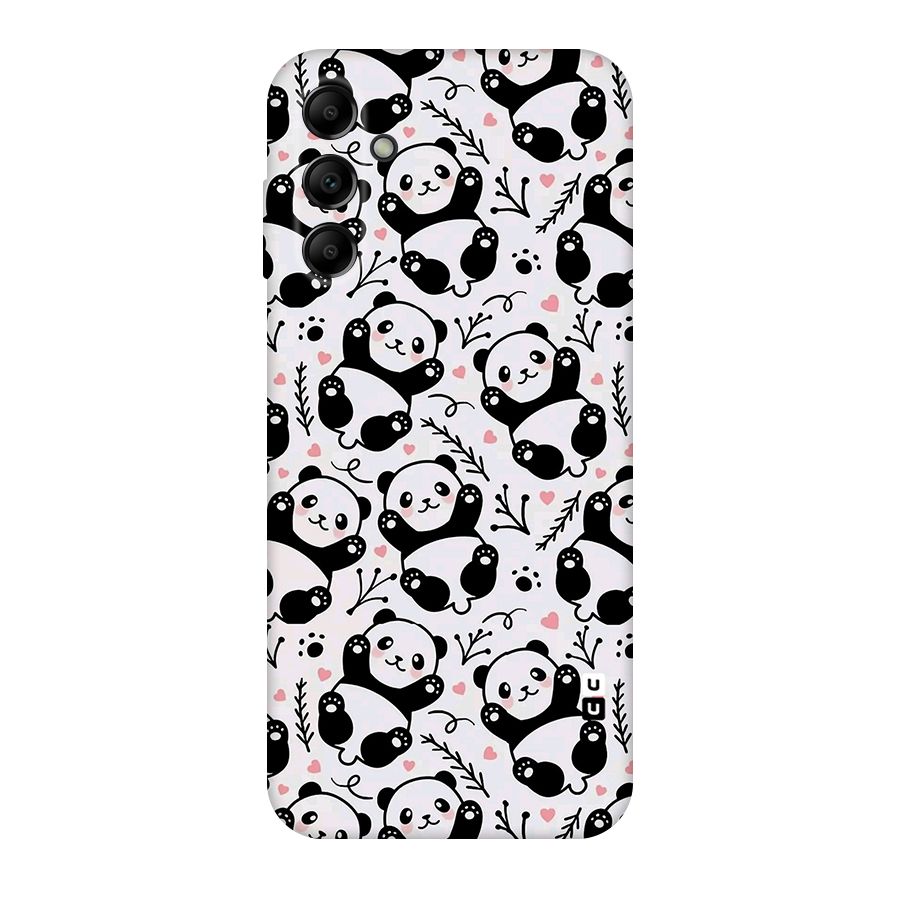 Cute Adorable Panda Pattern Original Polycarbonate Back Case for Galaxy A14 5G
