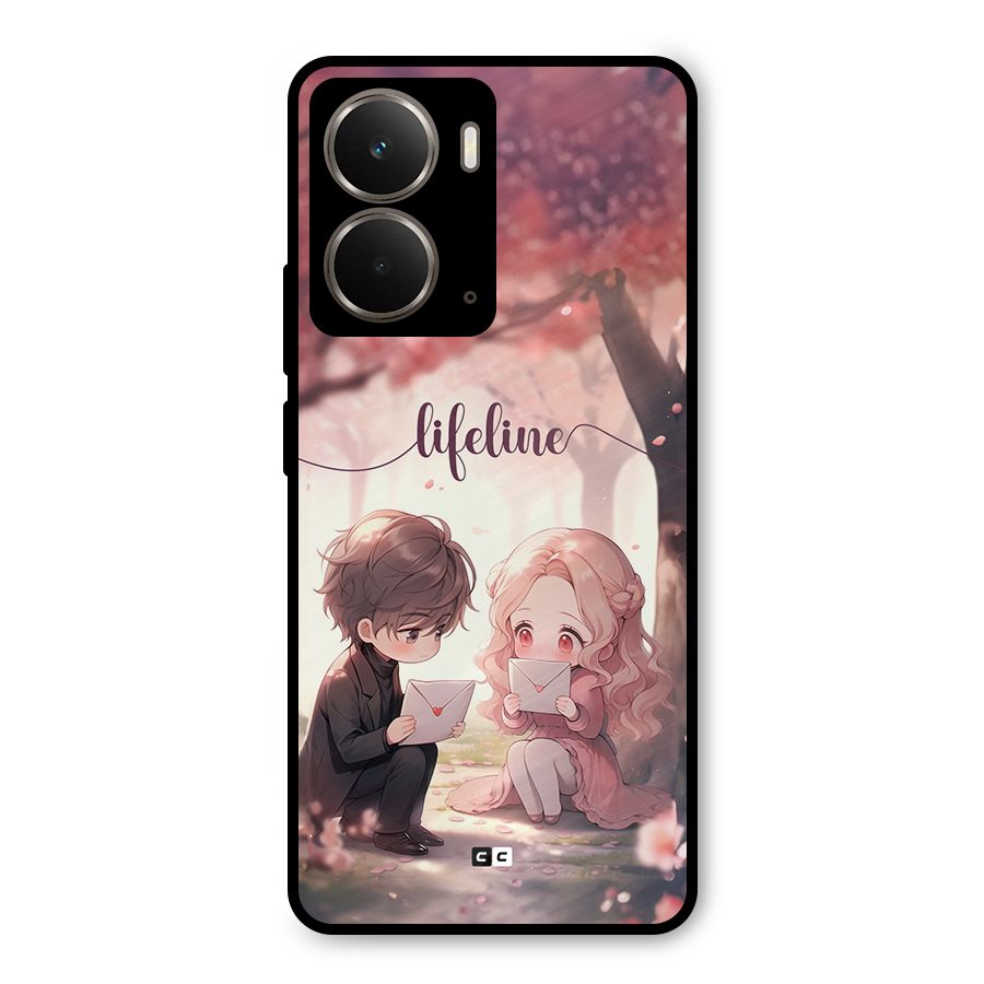 Cute Anime Couple Metal Back Case for Realme P3