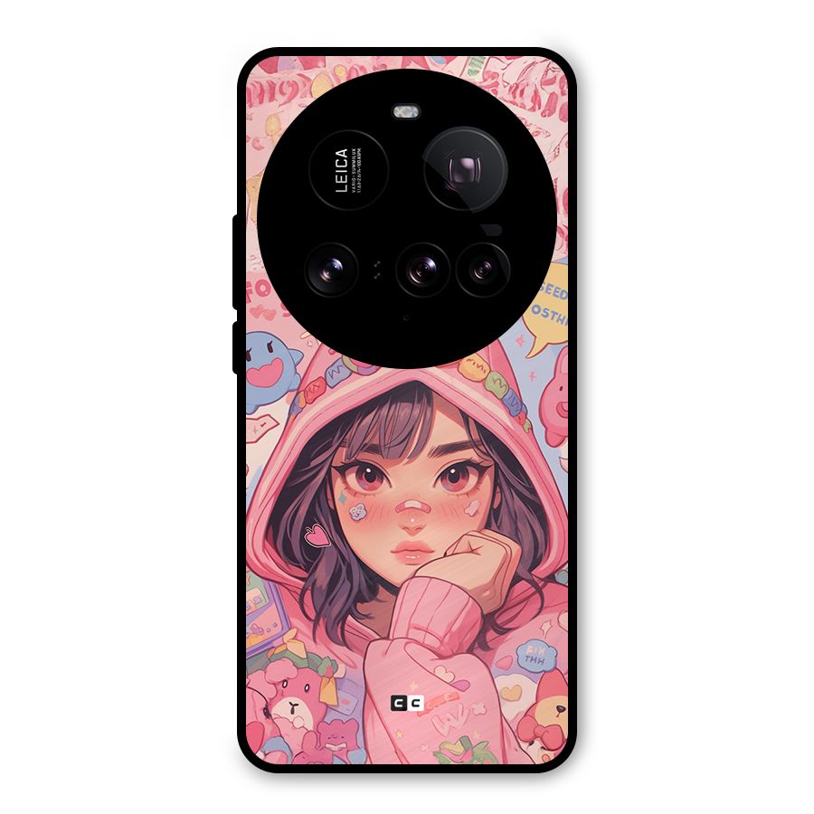 Cute Anime Girl Metal Back Case for Xiaomi 15 Ultra