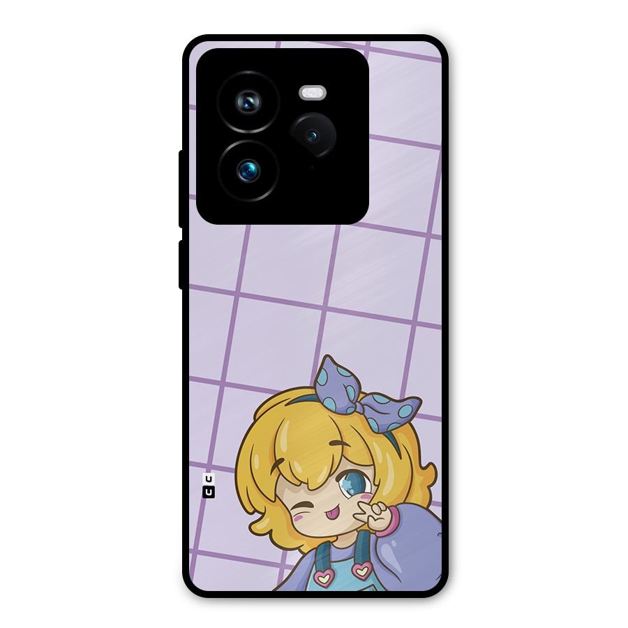 Cute Anime Illustration Metal Back Case for Realme GT 7 Pro