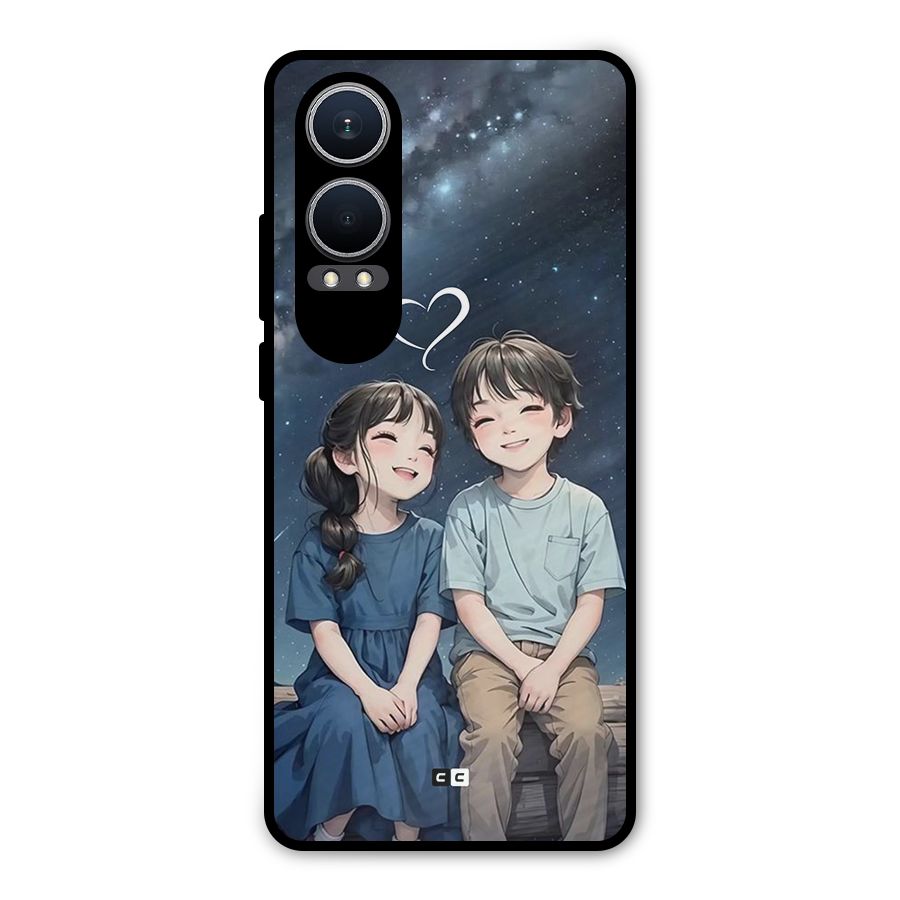 Cute Anime Teens Metal Back Case for OnePlus Nord CE4 Lite