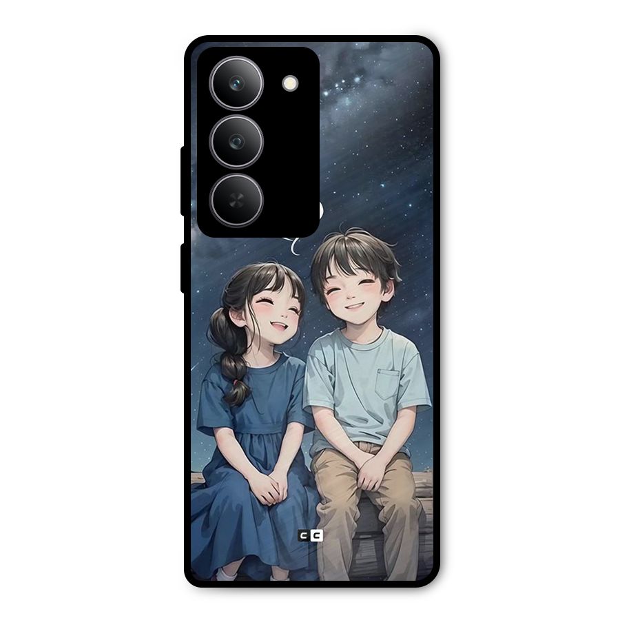 Cute Anime Teens Metal Back Case for Realme 14x