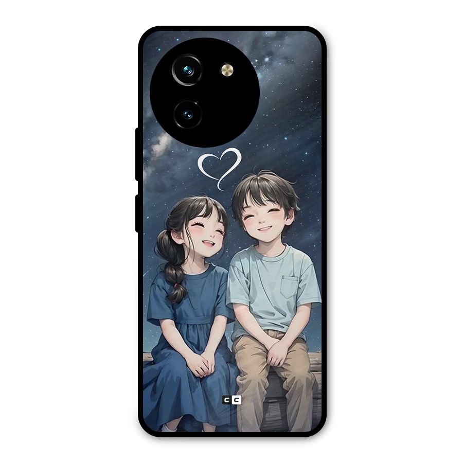 Cute Anime Teens Metal Back Case for Vivo T3x