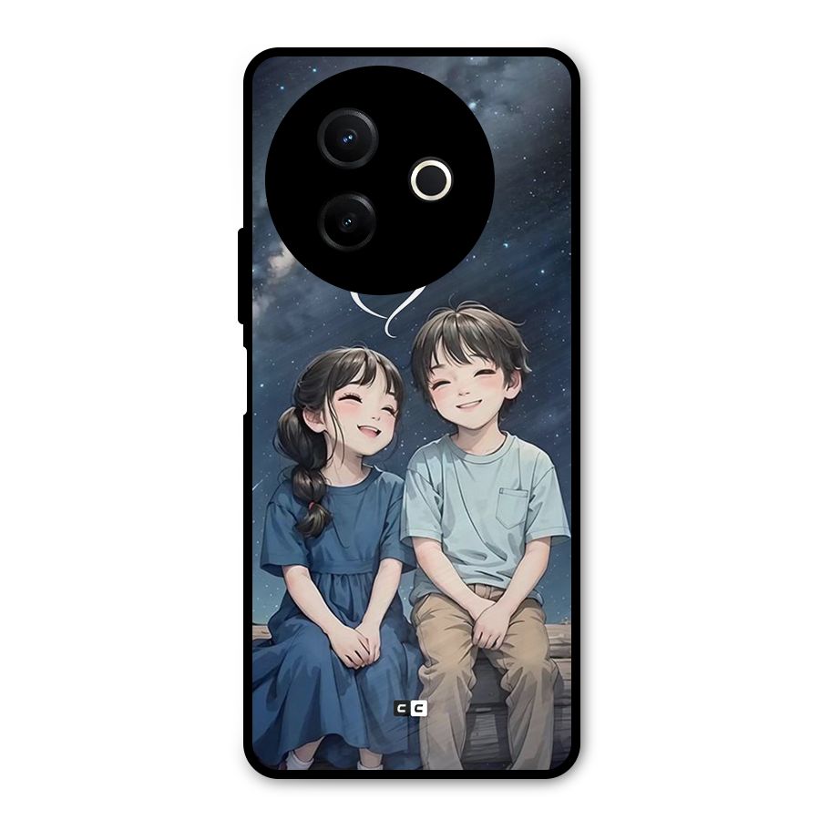 Cute Anime Teens Metal Back Case for Vivo Y39