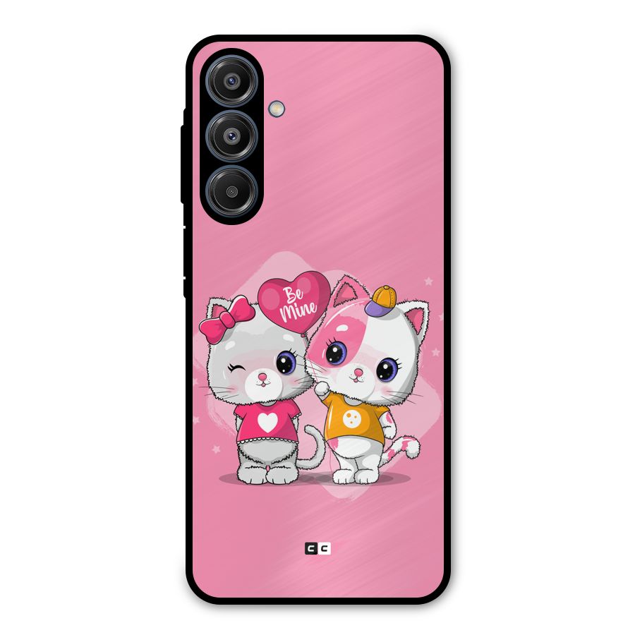 Cute Be Mine Metal Back Case for Galaxy A16 5G