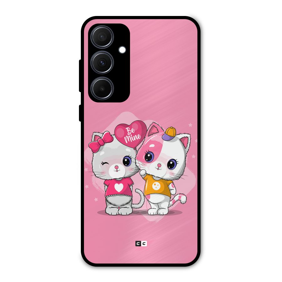 Cute Be Mine Metal Back Case for Galaxy A35