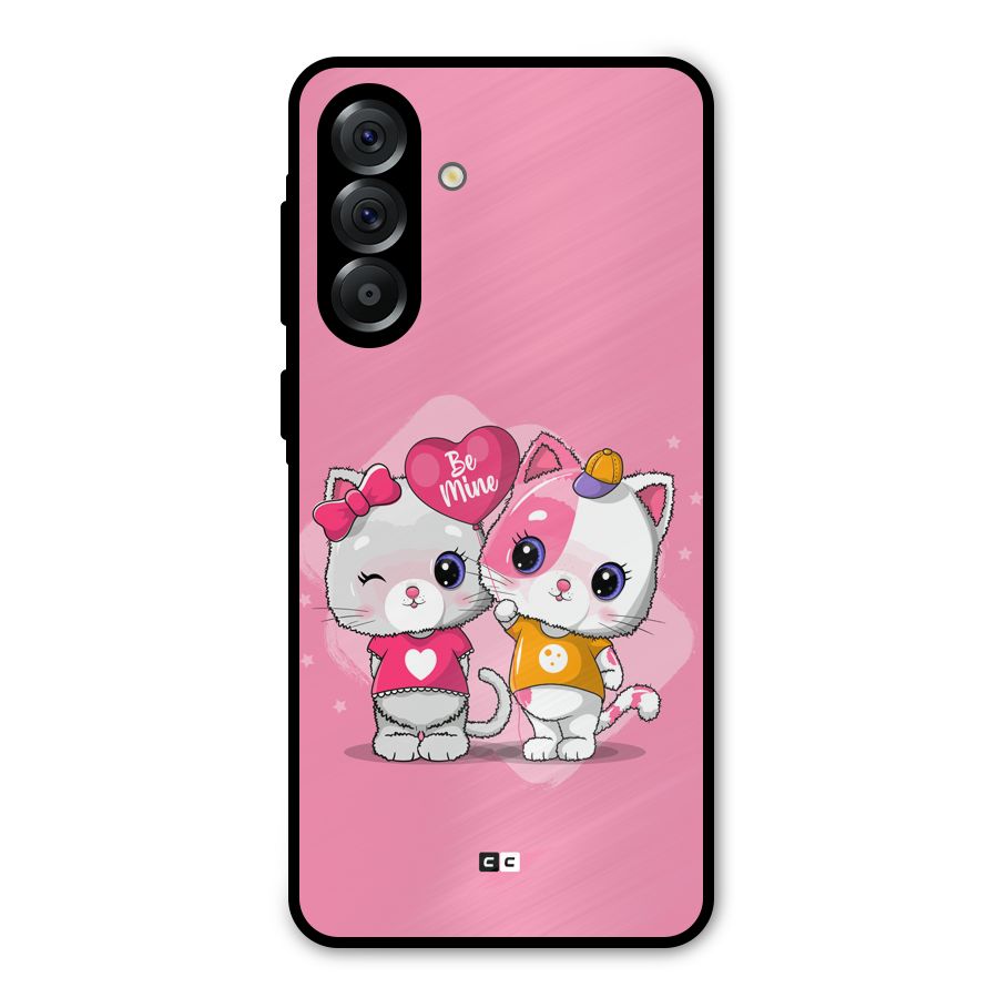 Cute Be Mine Metal Back Case for Galaxy A36