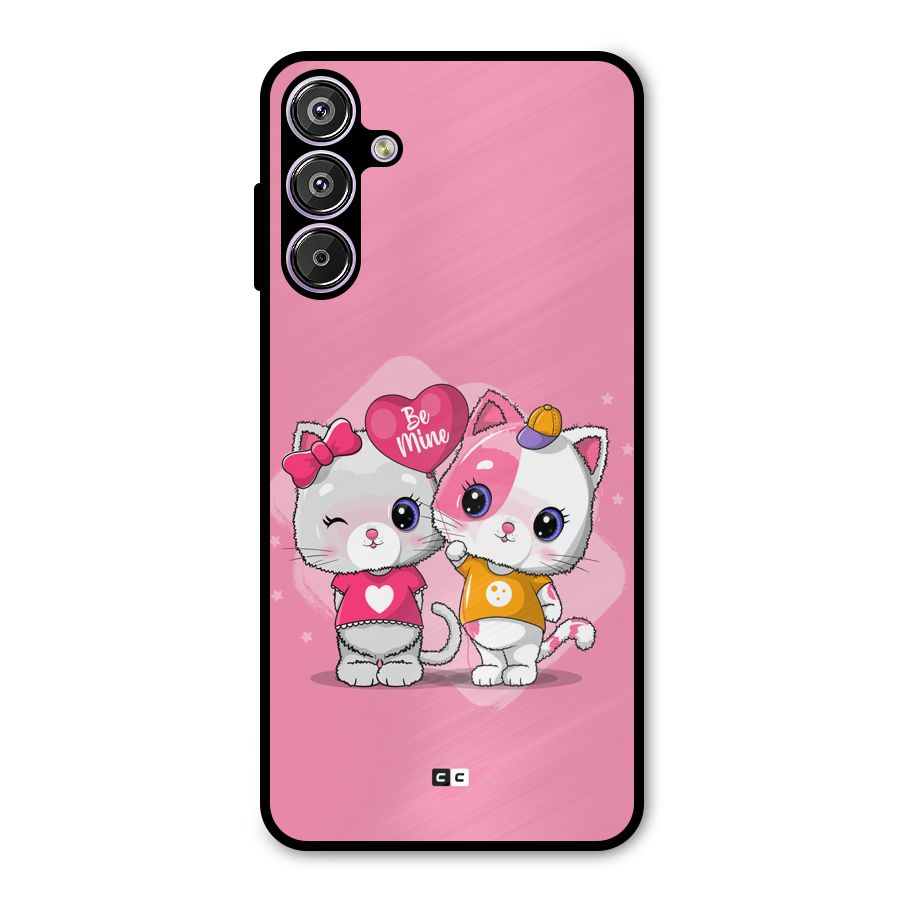 Cute Be Mine Metal Back Case for Galaxy M15