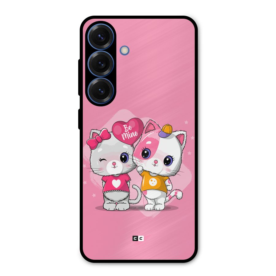 Cute Be Mine Metal Back Case for Galaxy S25