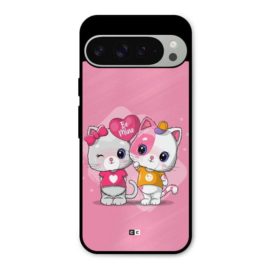 Cute Be Mine Metal Back Case for Google Pixel 9 Pro XL