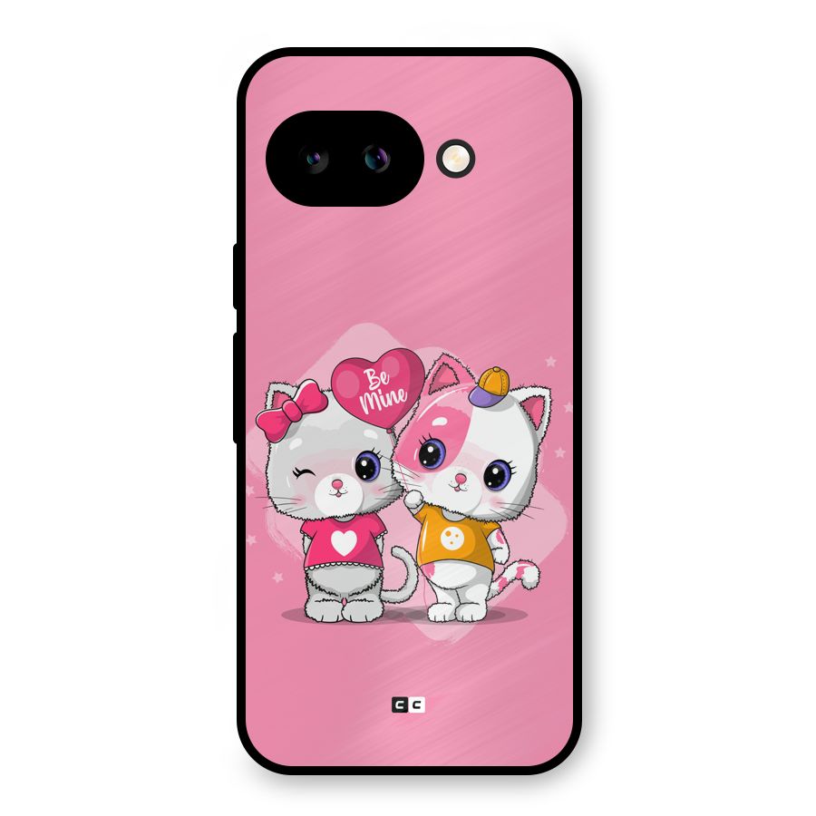 Cute Be Mine Metal Back Case for Google Pixel 9a