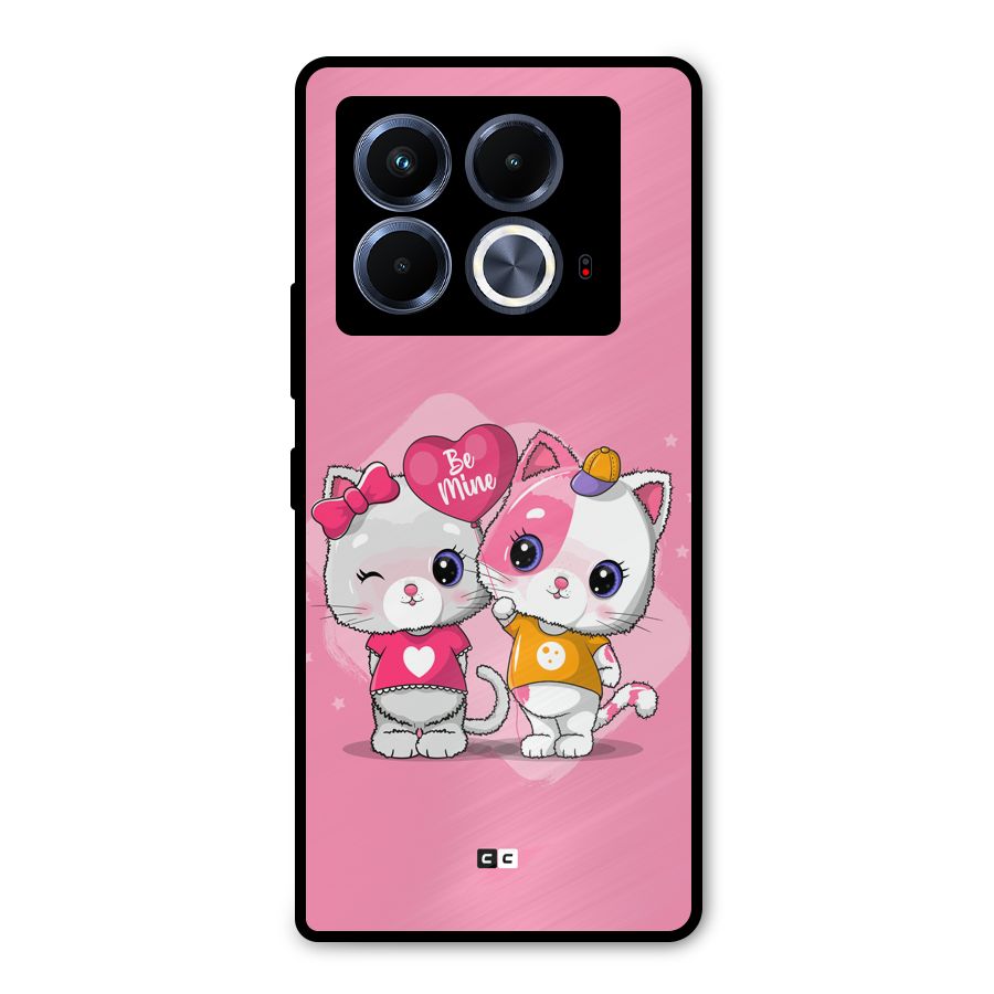 Cute Be Mine Metal Back Case for Infinix Note 40 5G
