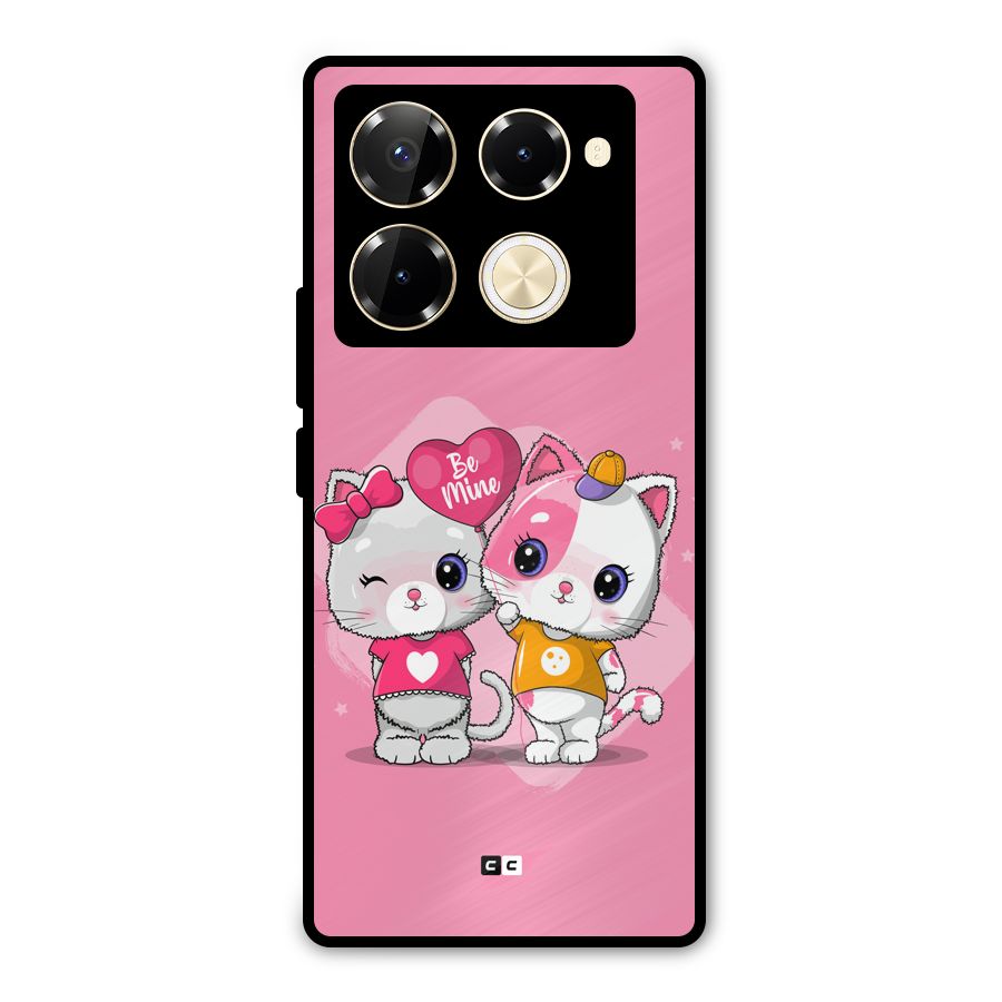 Cute Be Mine Metal Back Case for Infinix Note 40 Pro