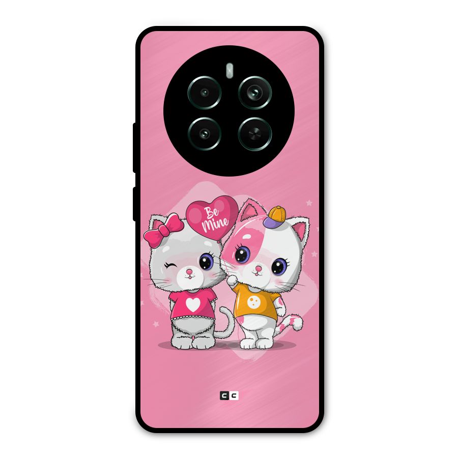 Cute Be Mine Metal Back Case for Realme 12 Pro Plus