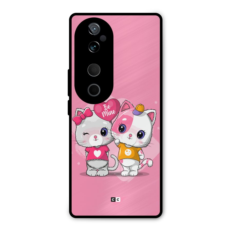 Cute Be Mine Metal Back Case for Vivo T3 Ultra
