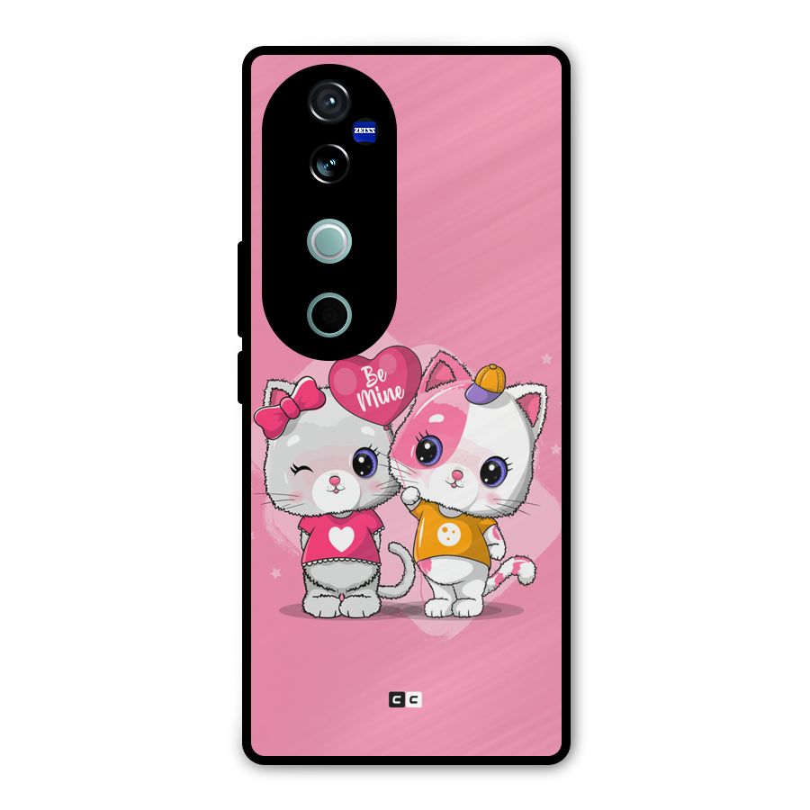 Cute Be Mine Metal Back Case for Vivo V40