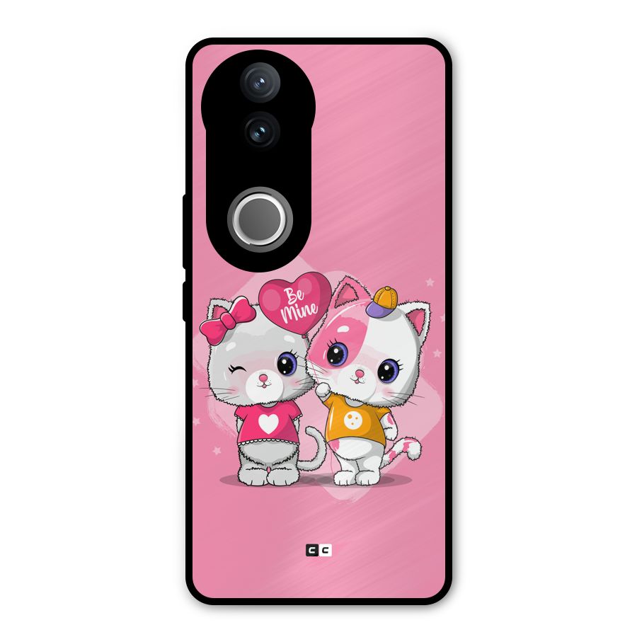 Cute Be Mine Metal Back Case for Vivo V50e