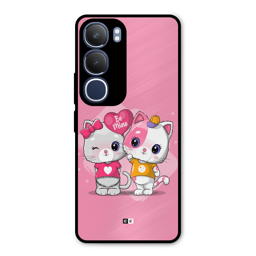 Cute Be Mine Metal Back Case for Vivo Y29