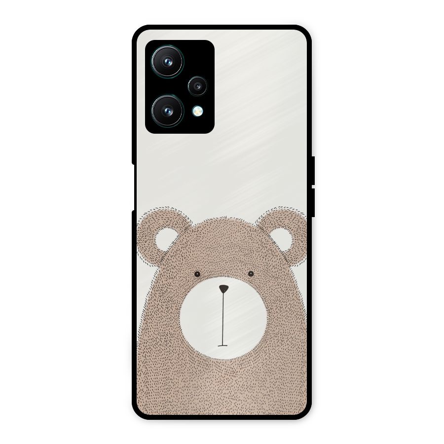 Cute Bear Metal Back Case for Realme 9 Pro 5G