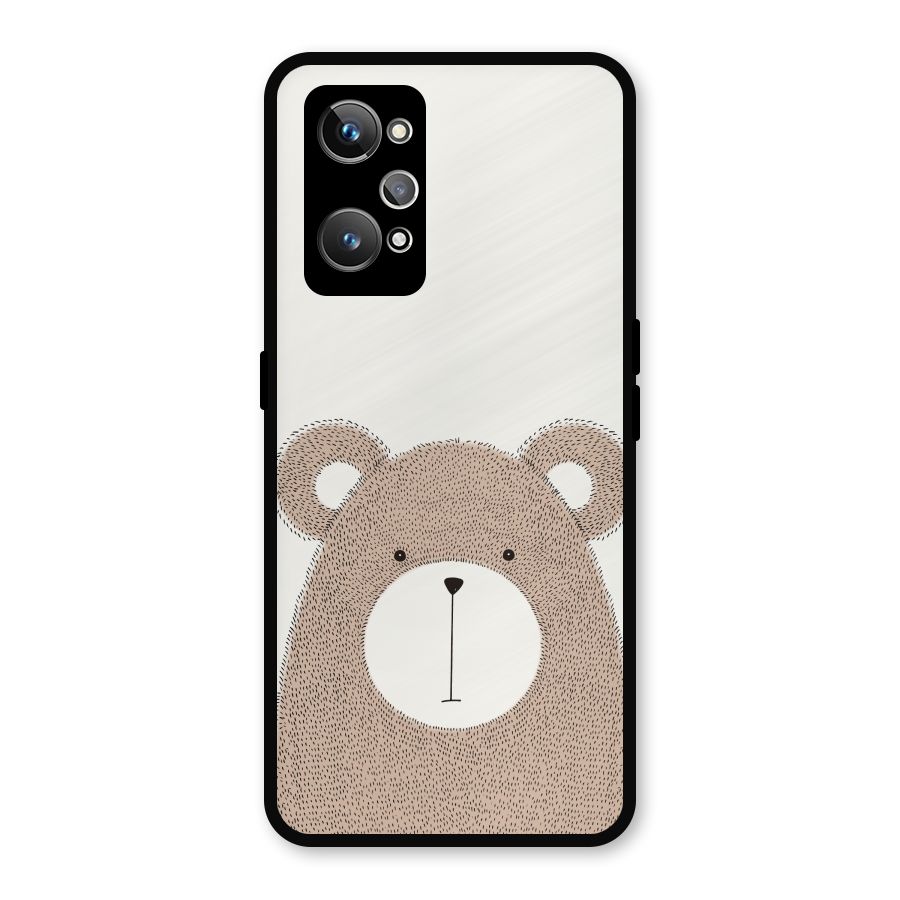 Cute Bear Metal Back Case for Realme GT Neo 3T