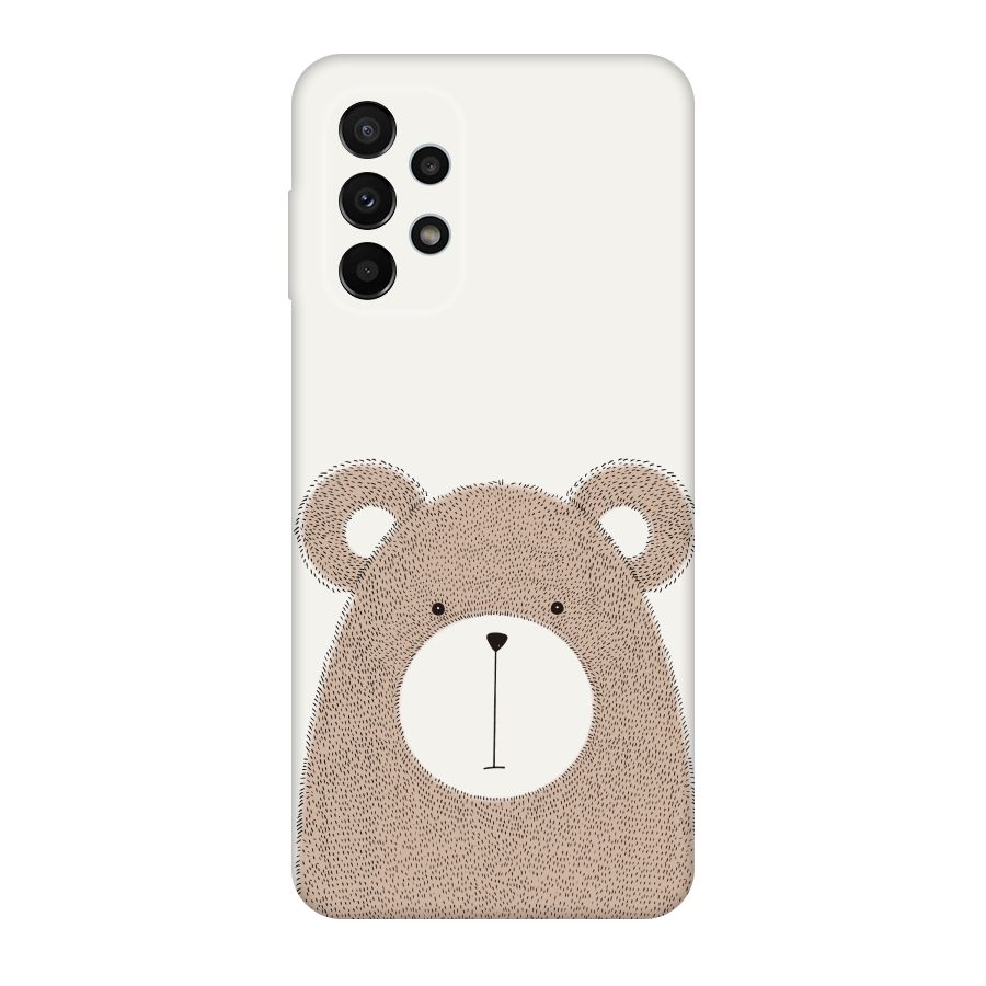 Cute Bear Original Polycarbonate Back Case for Galaxy A23