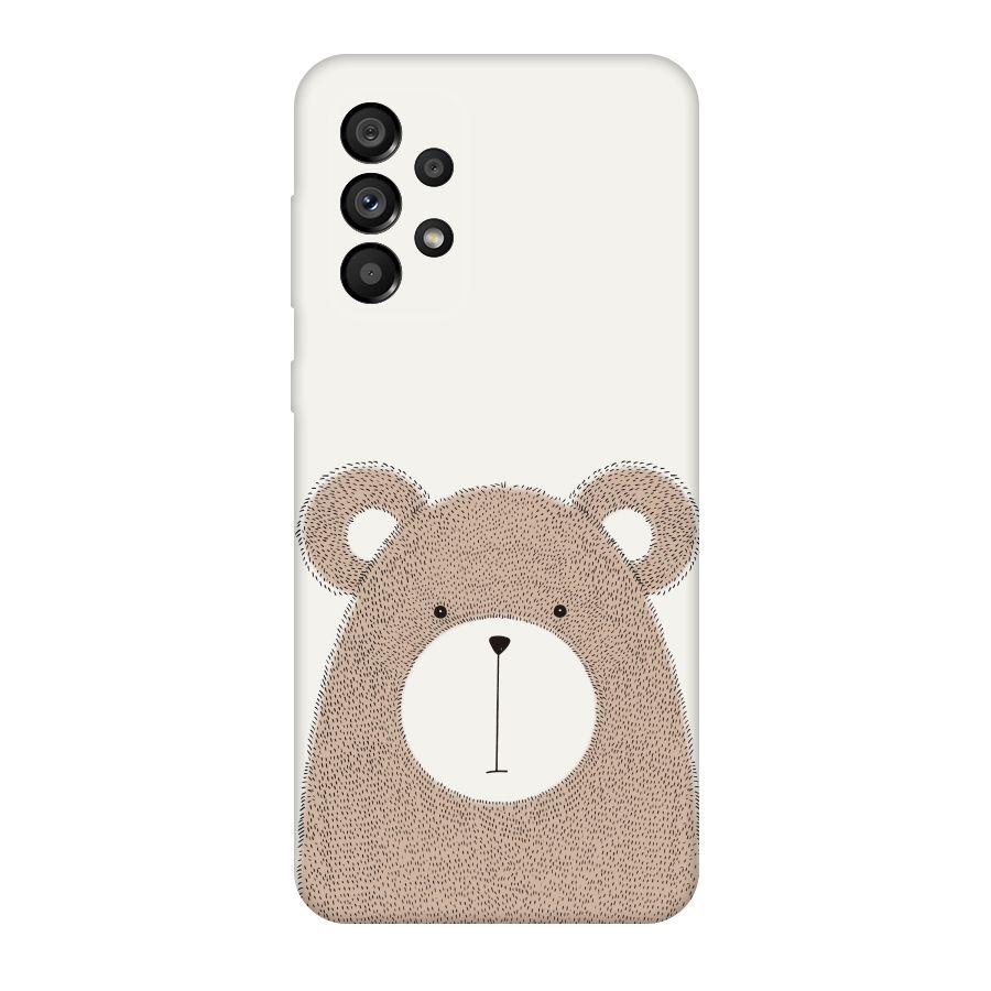 Cute Bear Original Polycarbonate Back Case for Galaxy A73 5G