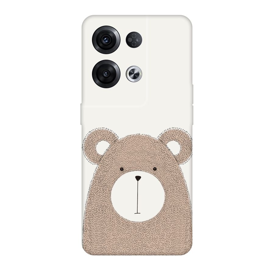 Cute Bear Original Polycarbonate Back Case for Oppo Reno8 Pro 5G