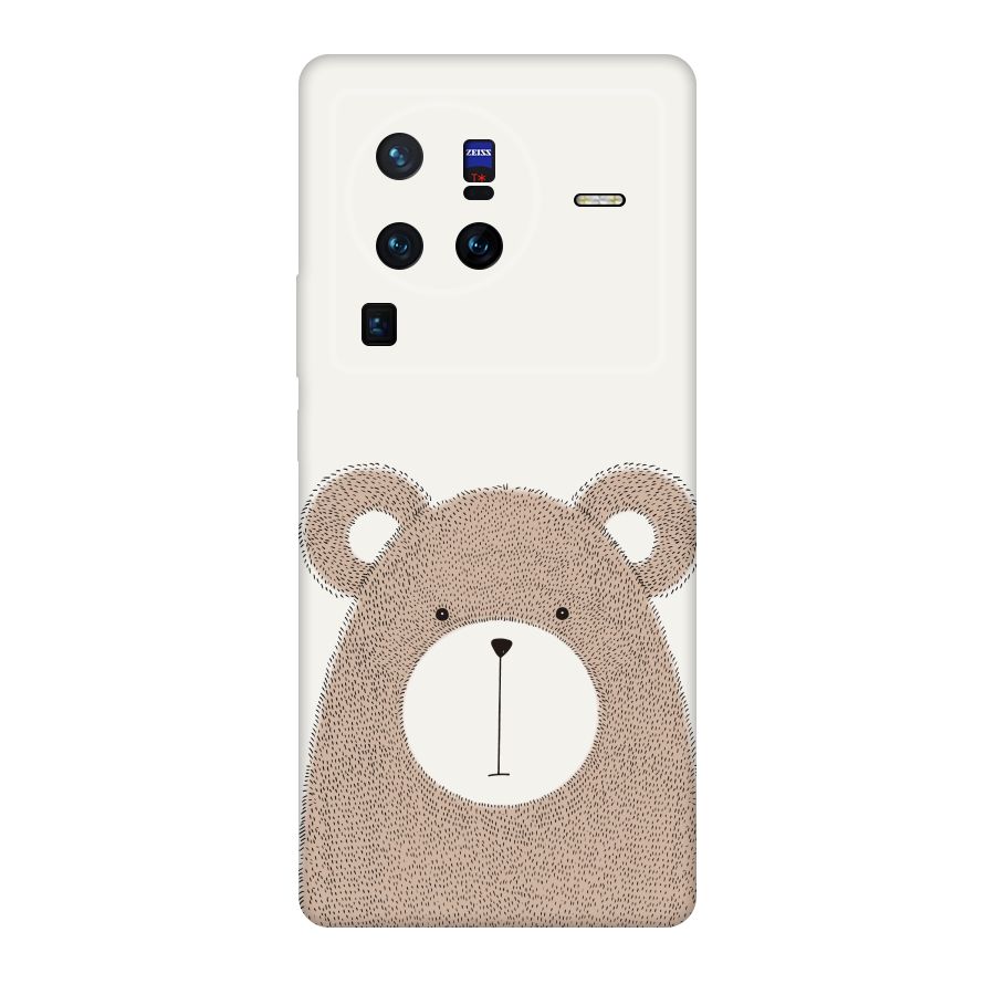 Cute Bear Original Polycarbonate Back Case for Vivo X80