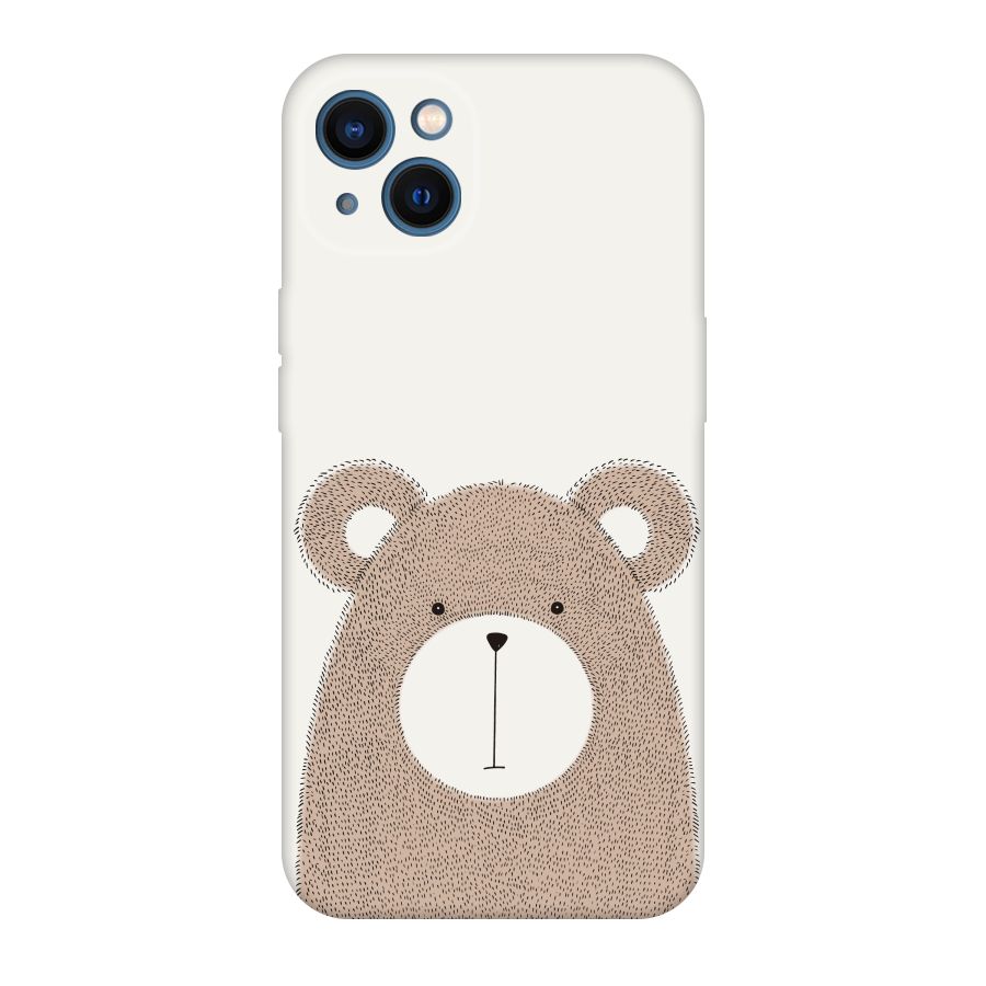 Cute Bear Original Polycarbonate Back Case for iPhone 13