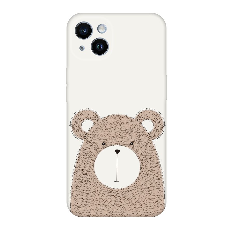 Cute Bear Original Polycarbonate Back Case for iPhone 14