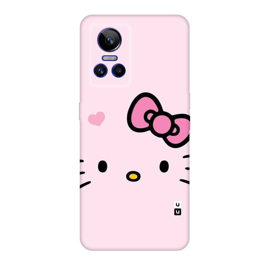 Cute Bow Face Original Polycarbonate Back Case for Realme GT Neo 3