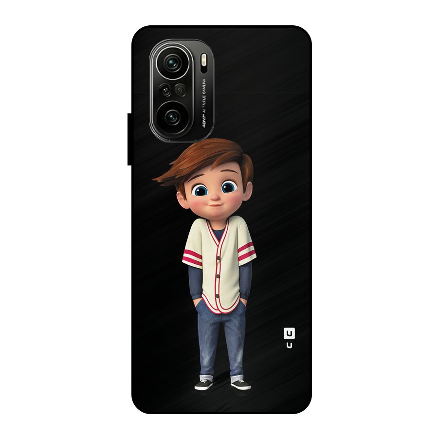 Cute Boy Tim Metal Back Case for Mi 11x