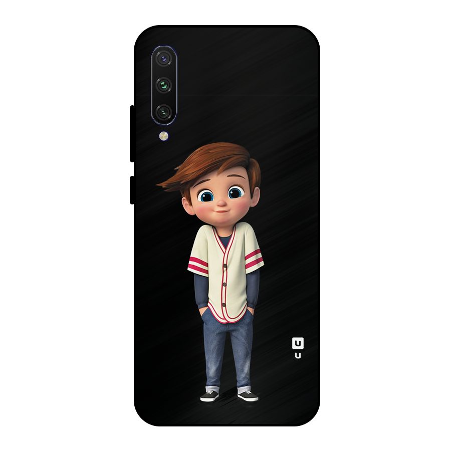 Cute Boy Tim Metal Back Case for Mi A3