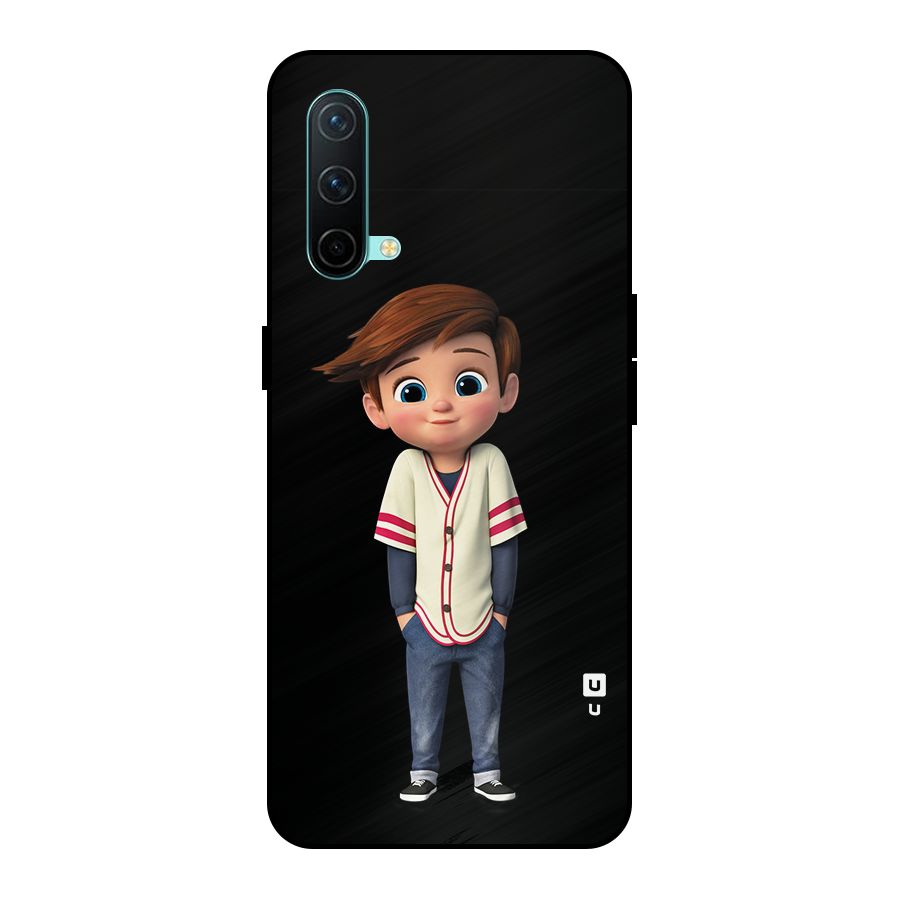 Cute Boy Tim Metal Back Case for OnePlus Nord CE 5G