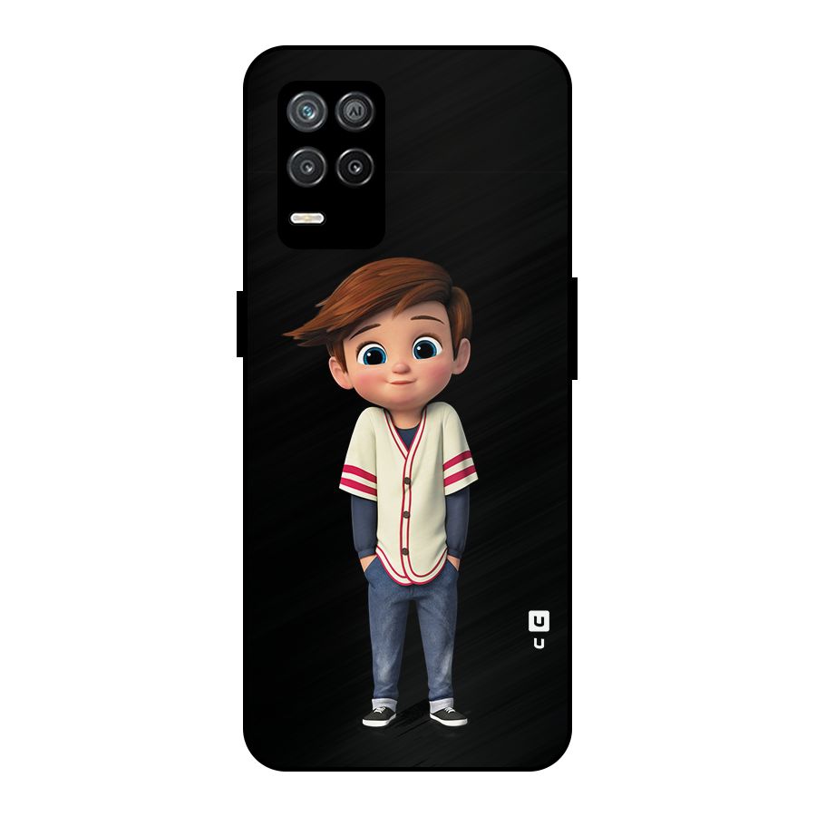Cute Boy Tim Metal Back Case for Realme 9 5G