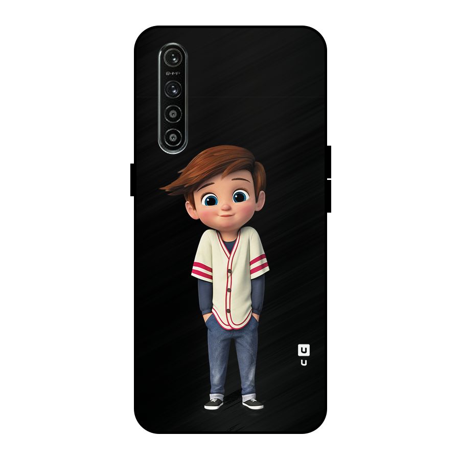 Cute Boy Tim Metal Back Case for Realme XT